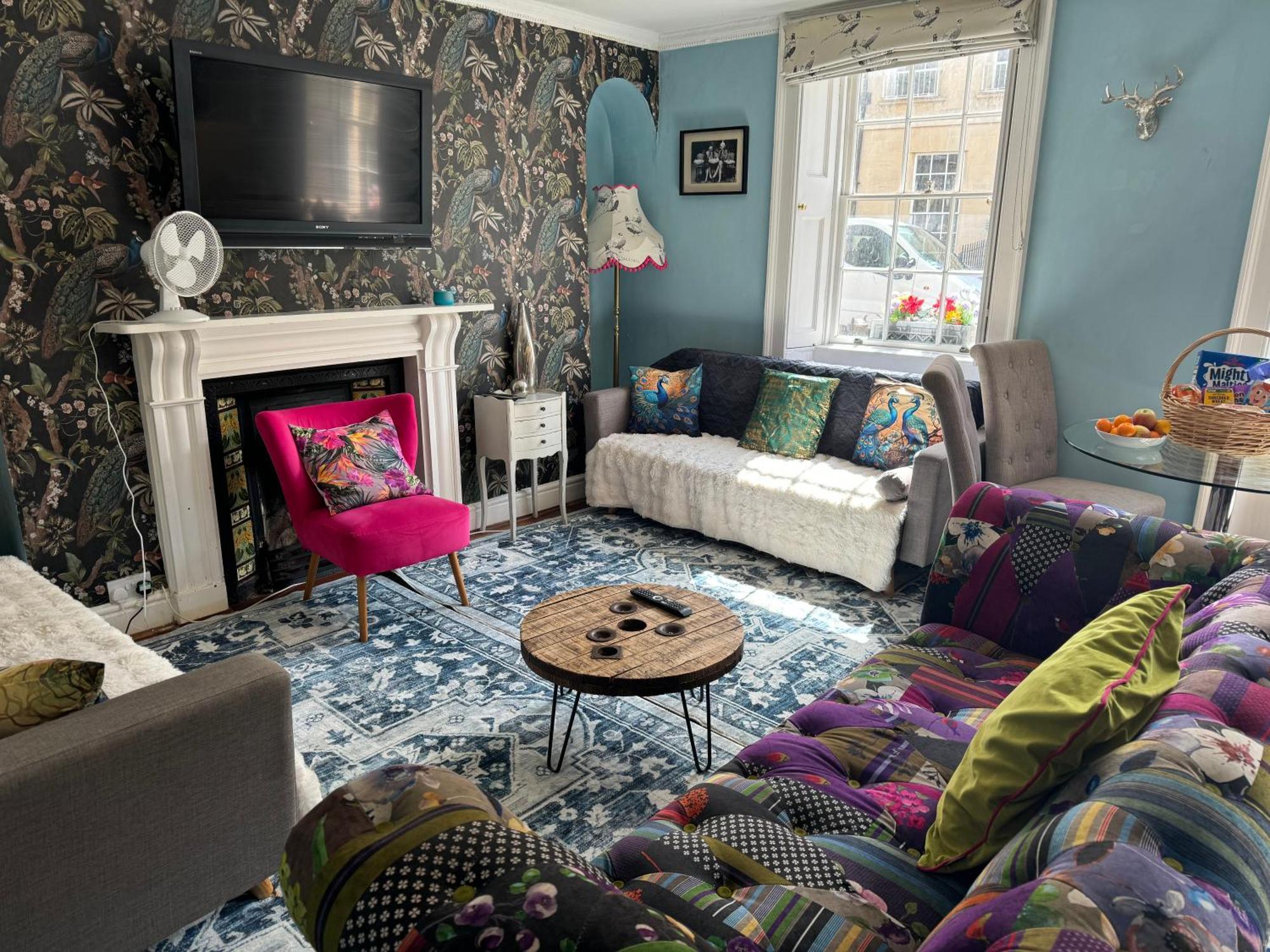 City Centre - Rivers Street, Quiet 2 Bed Ground Floor Georgian Garden Apartment Bath Exteriér fotografie